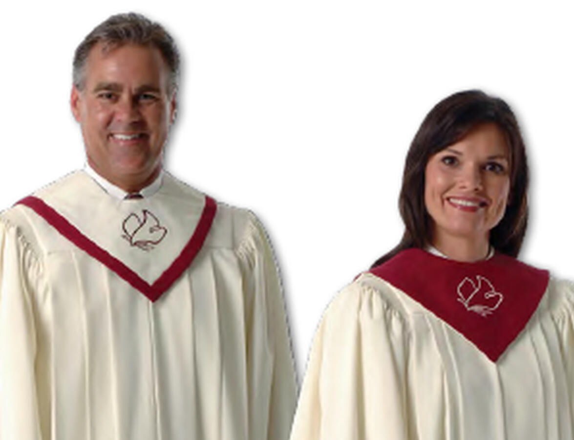 Signature Collection Stole with Solid Color or Contrasting Border