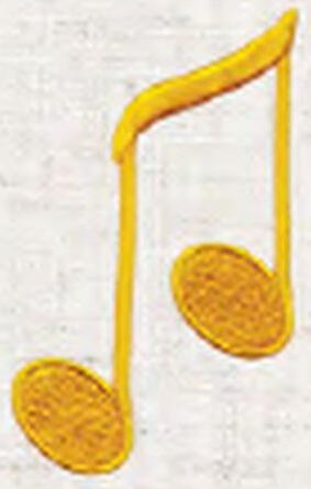 Musical 8th Notes