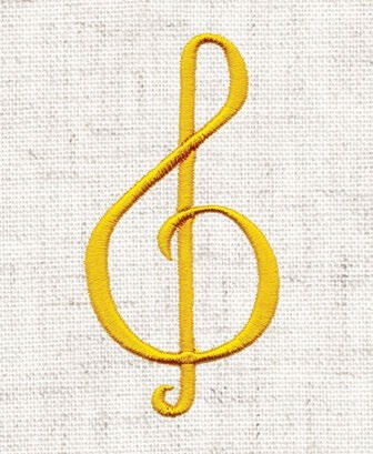 Standard Symbol - Treble Clef (D-1380)