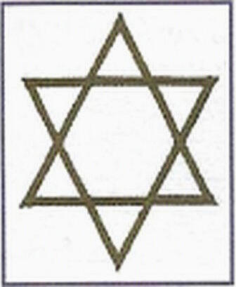 Standard Symbol - Star of David (D-1344)