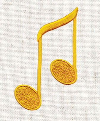 Standard Symbol - Musical 8th Notes (D-1367)