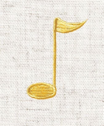 Standard Symbol - Musical 8th Note (S-39)